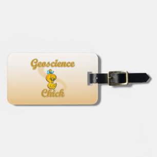 Etiqueta De Bagagem Pintinho de Geociências