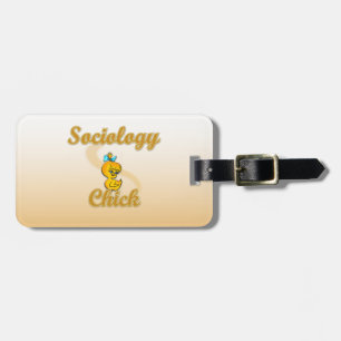 Etiqueta De Bagagem Pintinho de Sociologia