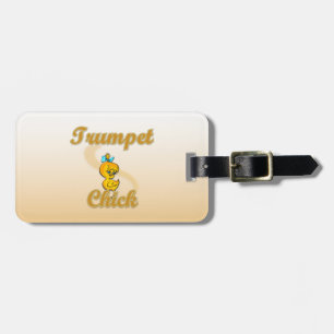 Etiqueta De Bagagem Pintinho de trompete