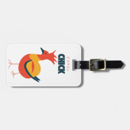 Etiqueta De Bagagem Pintinho rico