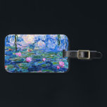 Etiqueta De Bagagem Pintor de Monet, 1919<br><div class="desc">Water Lily 1919 belas artes pintura famosa pelo artista impressionista francês Claude Monet</div>