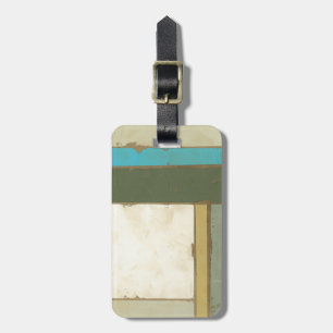 Etiqueta De Bagagem Pintura do painel meteorológico por Jennifer Goldb