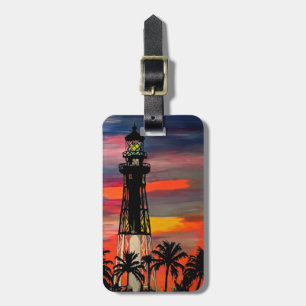 Etiqueta De Bagagem pintura 'Lighthouse Pop!' em um
