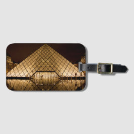 Etiqueta De Bagagem Pirâmide do Louvre