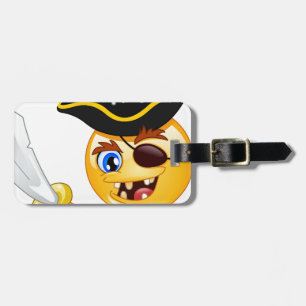 Etiqueta De Bagagem pirata emoji