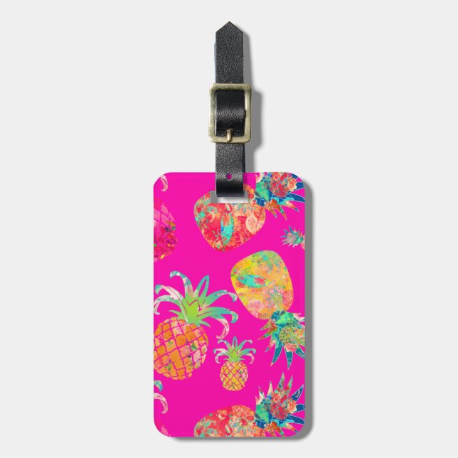Etiqueta De Bagagem PixDezines Aloha (Frente Vertical)