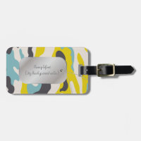 PixDezines camuflado amarelo+azul com dogtag