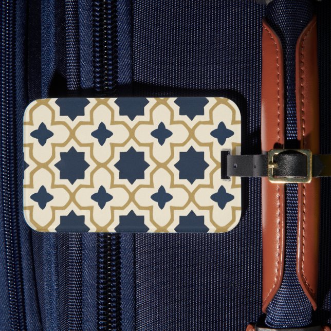 Etiqueta De Bagagem Pixel Bloom (Frente Insitu 4)