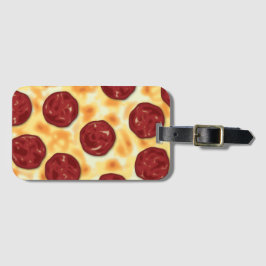 Etiqueta De Bagagem Pizza Pepperoni