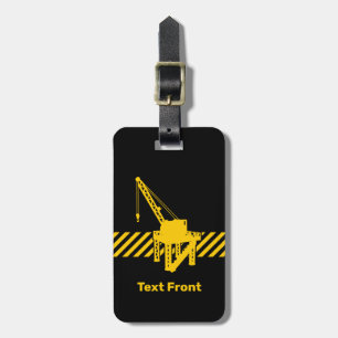 Etiqueta De Bagagem Plataforma de construção