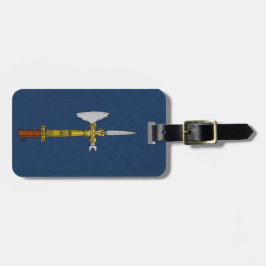 Etiqueta De Bagagem Poleaxe de Edward IV