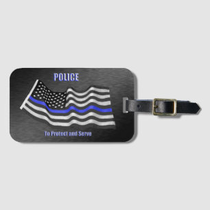 Etiqueta De Bagagem Polícia