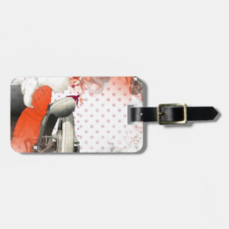 Etiqueta De Bagagem polkadots flapper