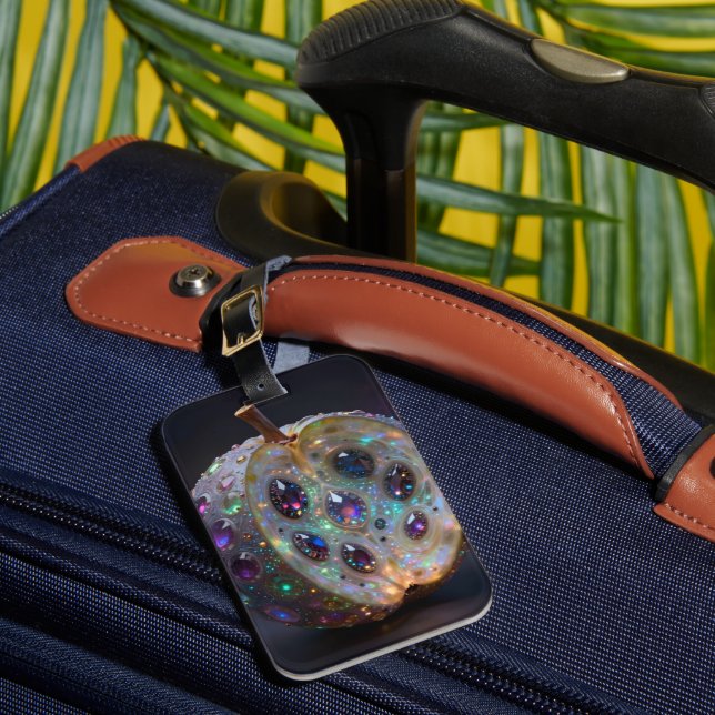 Etiqueta De Bagagem Pomegranate  (Frente Insitu 1)