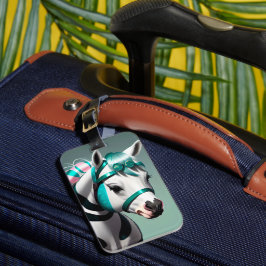 Etiqueta De Bagagem Pôneo Espiritual 3d, bonito 7