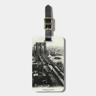Etiqueta De Bagagem Ponte Brooklyn 1900