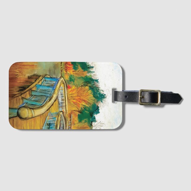 Etiqueta De Bagagem Ponte Serpentine (Frente Horizontal)