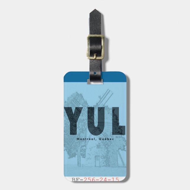 Etiqueta de Bagagem Ponteiro-Claire (Frente Vertical)