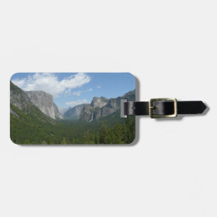 Etiqueta De Bagagem Ponto de Inspiração no Parque Nacional de Yosemite