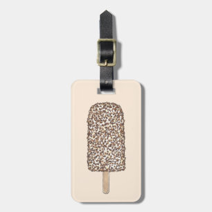 Etiqueta De Bagagem Pop de Eclair Capsicle Foodie Personalizado