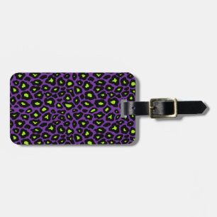 Etiqueta De Bagagem Pop Leopardo