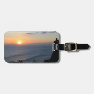 Etiqueta De Bagagem pôr do sol tropical