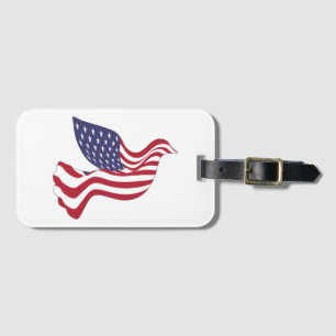 ETIQUETA DE BAGAGEM PORTA DE PAZ AMERICANA
