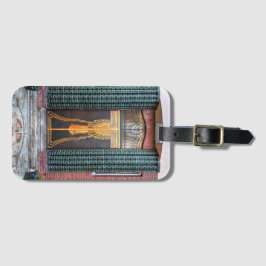 Etiqueta De Bagagem Porta Jugenstil