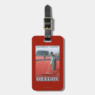 Etiqueta De Bagagem Poster das viagens vintage da colheita dos