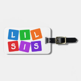 Etiqueta De Bagagem Pouco Tag feito sob encomenda da bagagem do Sis