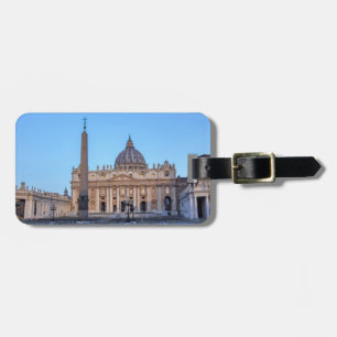 Etiqueta De Bagagem Praça de São Pedro na Cidade do Vaticano - Roma, I