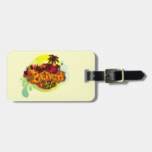 Etiqueta De Bagagem Praia