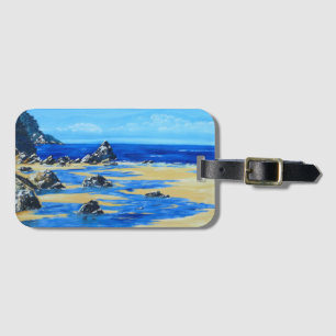 Etiqueta De Bagagem Praia