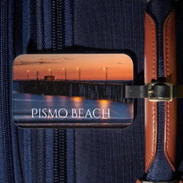 Etiqueta De Bagagem Praia de Pismo Cênico