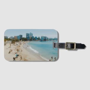 Etiqueta De Bagagem Praia San Juan - Alicante - Espanha
