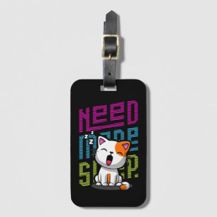 Etiqueta De Bagagem Precisa de mais latência Engraçada expressão de