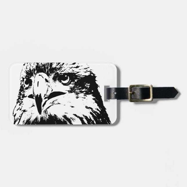 Etiqueta De Bagagem predador (Frente Horizontal)