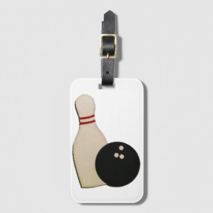 Etiqueta De Bagagem presente personalizado de boliches