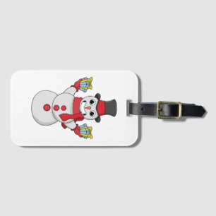 Etiqueta De Bagagem Presentes de Snowman