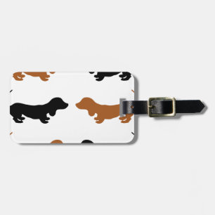 Etiqueta De Bagagem Presentes do Dachshund