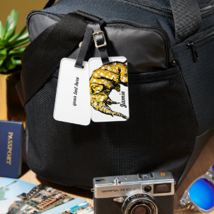 Etiqueta De Bagagem Presentes do elefante do circo