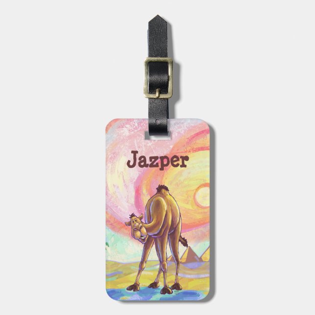 Etiqueta De Bagagem Presentes e acessórios do Camel (Frente Vertical)
