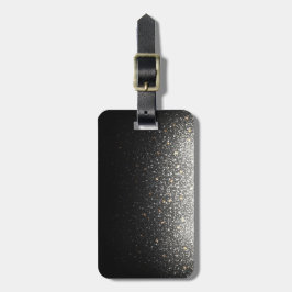 Etiqueta de Bagagem Preta Personalizada