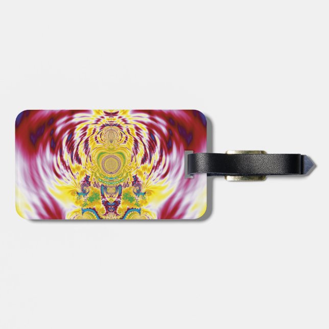 Etiqueta De Bagagem Primavera (Traseira Horizontal)