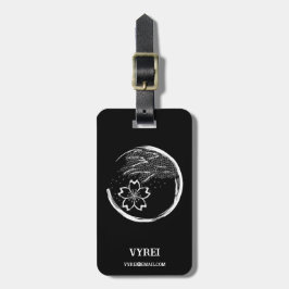 Etiqueta De Bagagem Primavera Crest