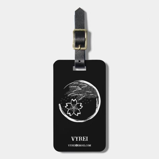 Etiqueta De Bagagem Primavera Crest (Frente Vertical)