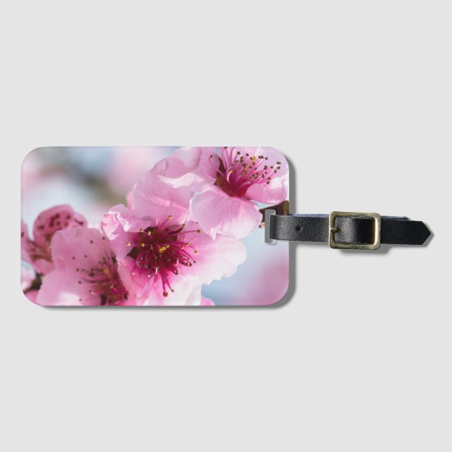 Etiqueta De Bagagem Primavera florescendo (Frente Horizontal)