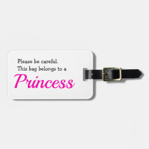 Etiqueta De Bagagem Princesa Personalized
