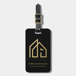 Etiqueta De Bagagem Promocional Item Imobiliário Moderno