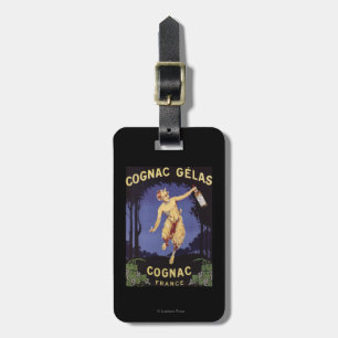 Etiqueta De Bagagem Promocional PosterFrance de FranceCognac Gelas